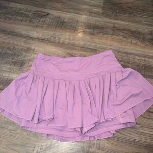 Gold Hinge purple athletic skirt